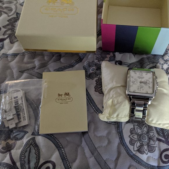 Stainless Steel Coach women's watch - Picture 1 of 1